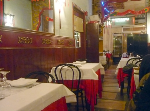Foto storica del ristorante "Perla d'Oriente" a Bologna