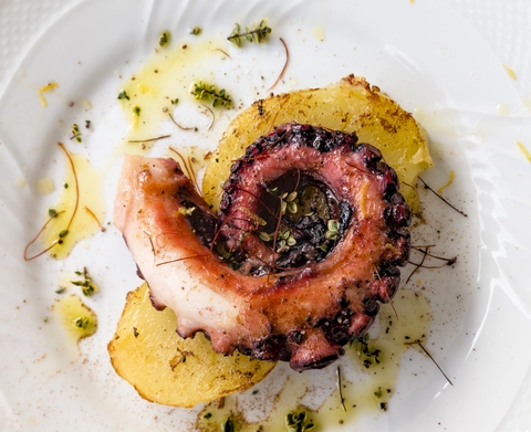 Pulpo alla gallega come un Pollock