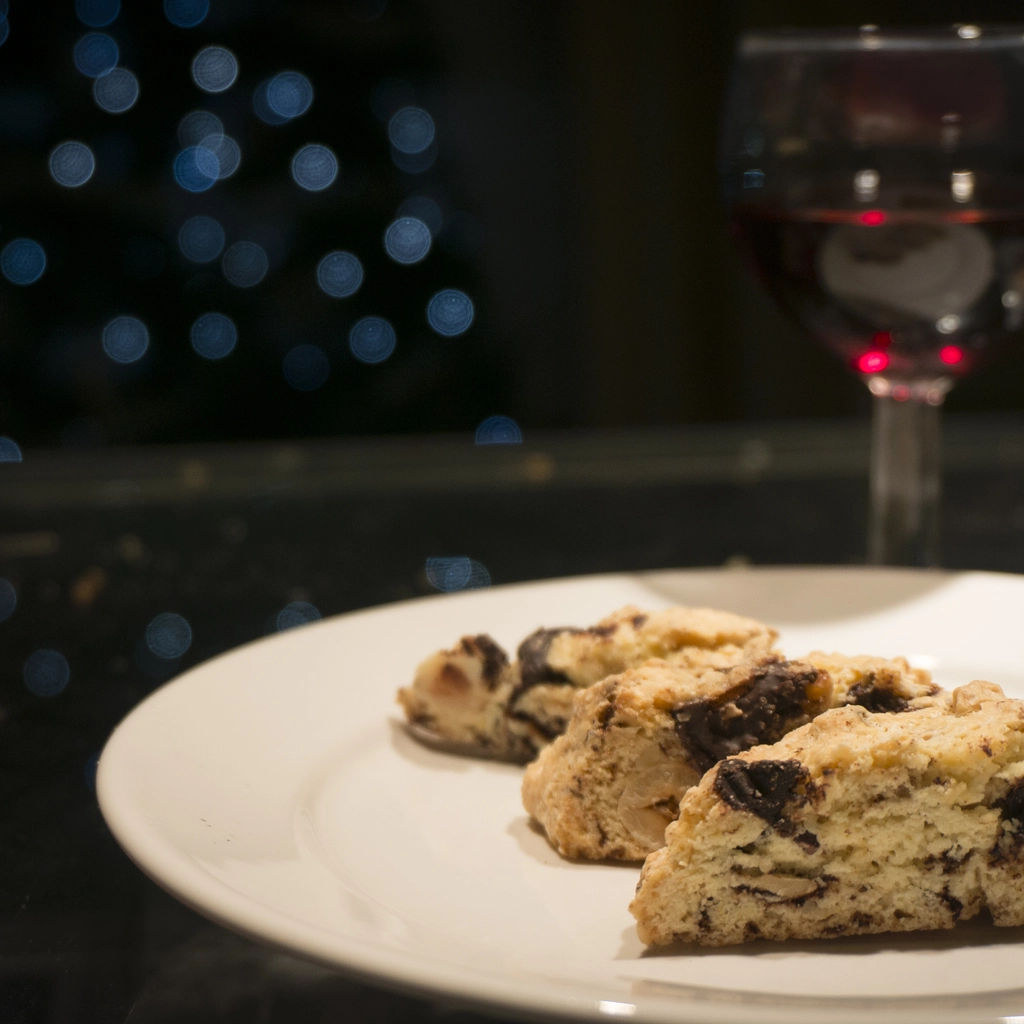 Cantucci nocciola e cioccolato