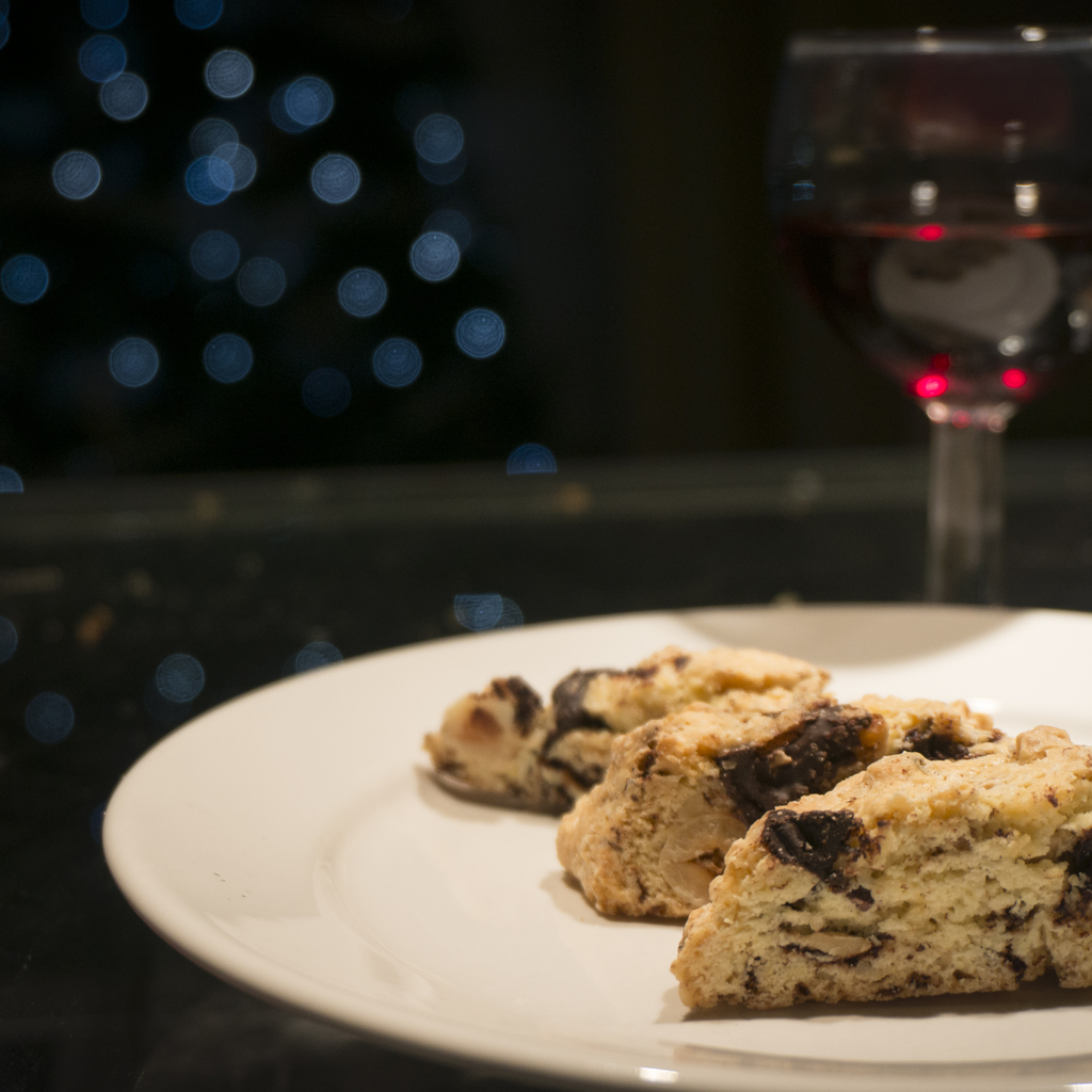 Cantucci nocciola e cioccolato