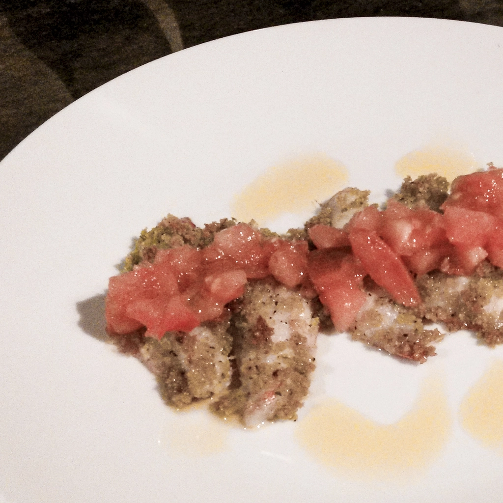 Filetti di triglia gratinati