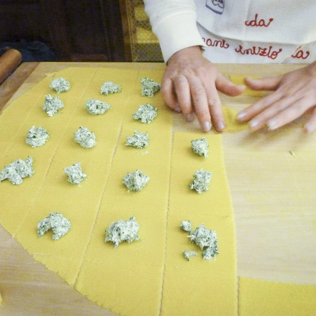 Preparare i tortelloni