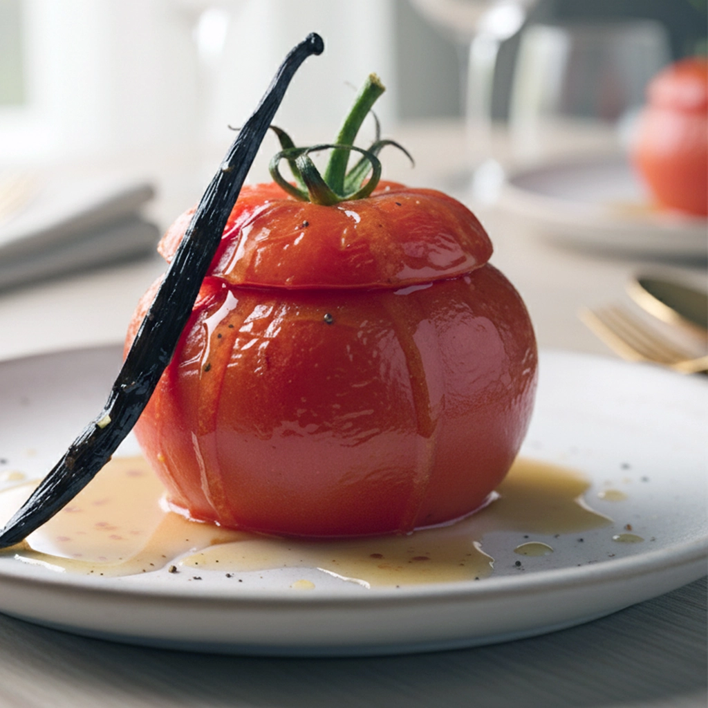 Pomodoro con frutta e spezie