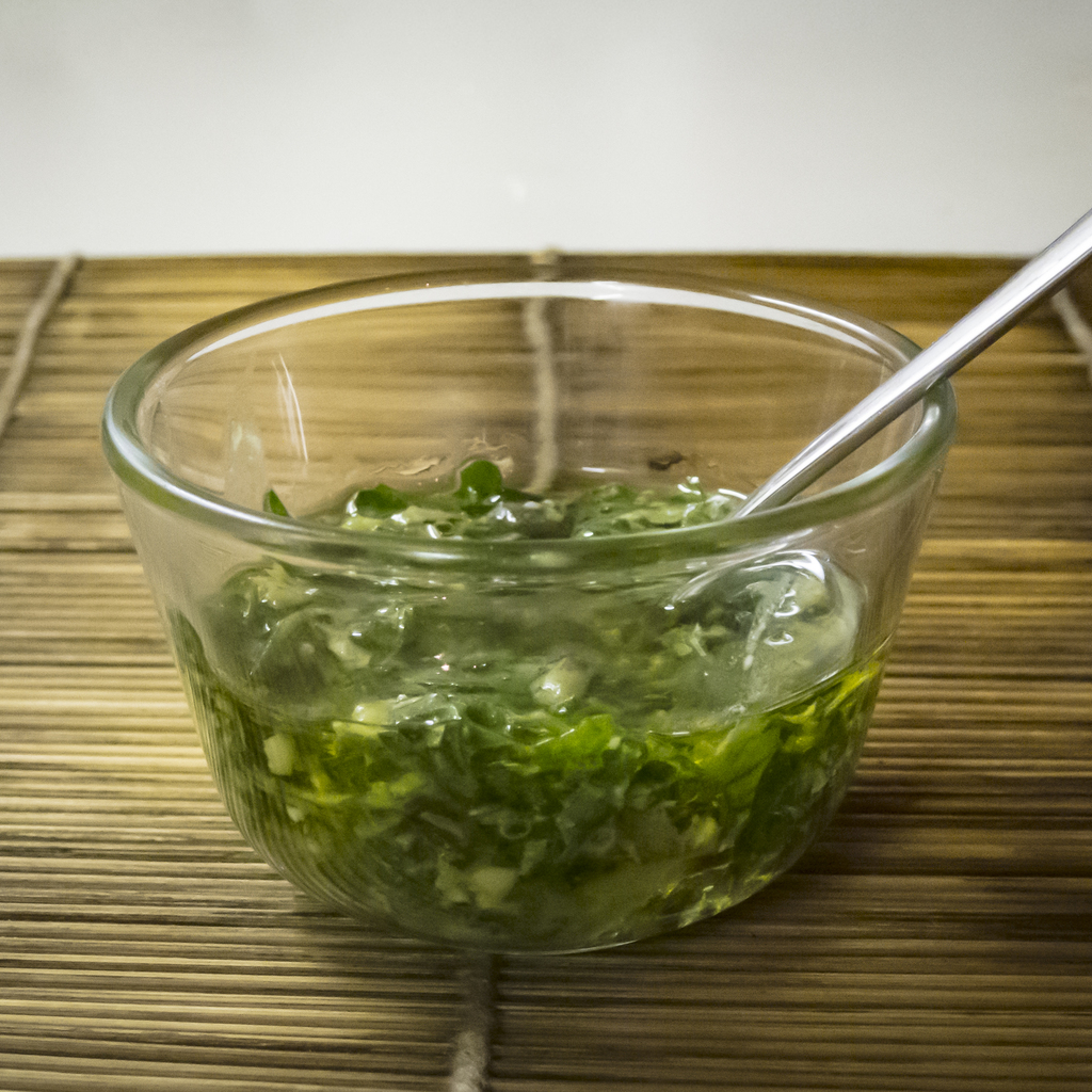 Salsa verde bolognese per bolliti