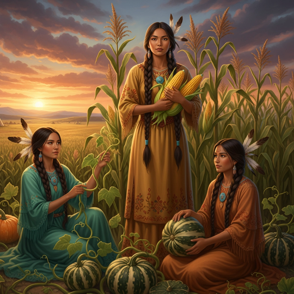 Il mito delle 3 sorelle: mais, fagioli e zucche