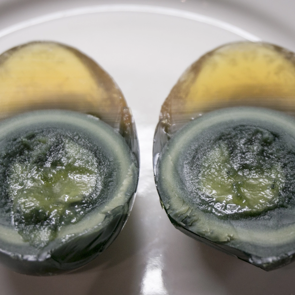 L'uovo di 100 anni tagliato