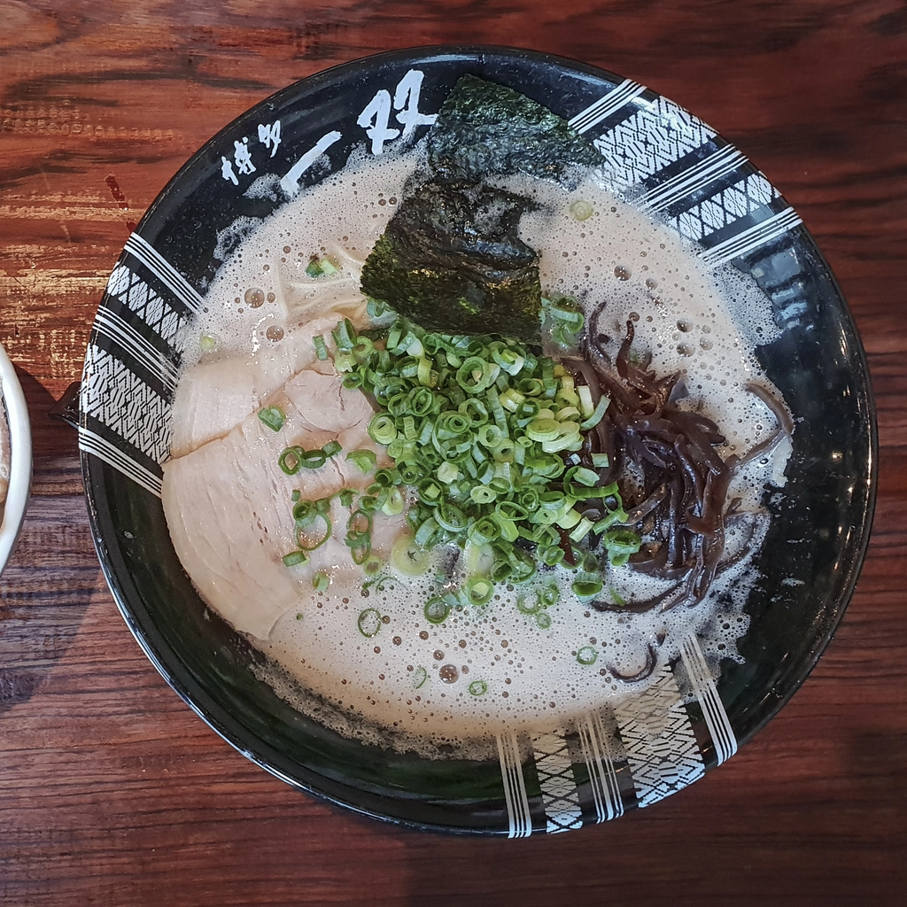 Il tonkotsu che ho mangiato a Fukuoka