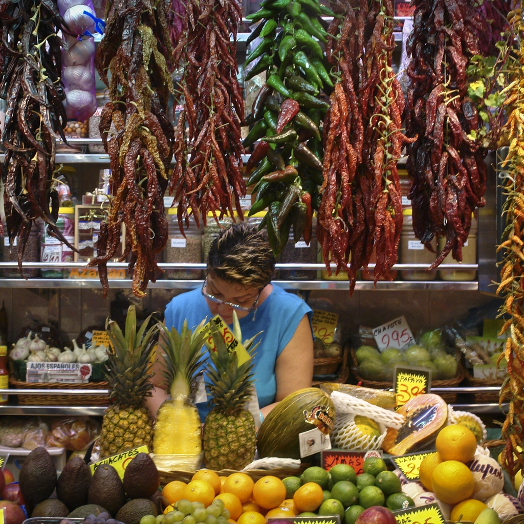 Mercato della Boqueria a Barcellona