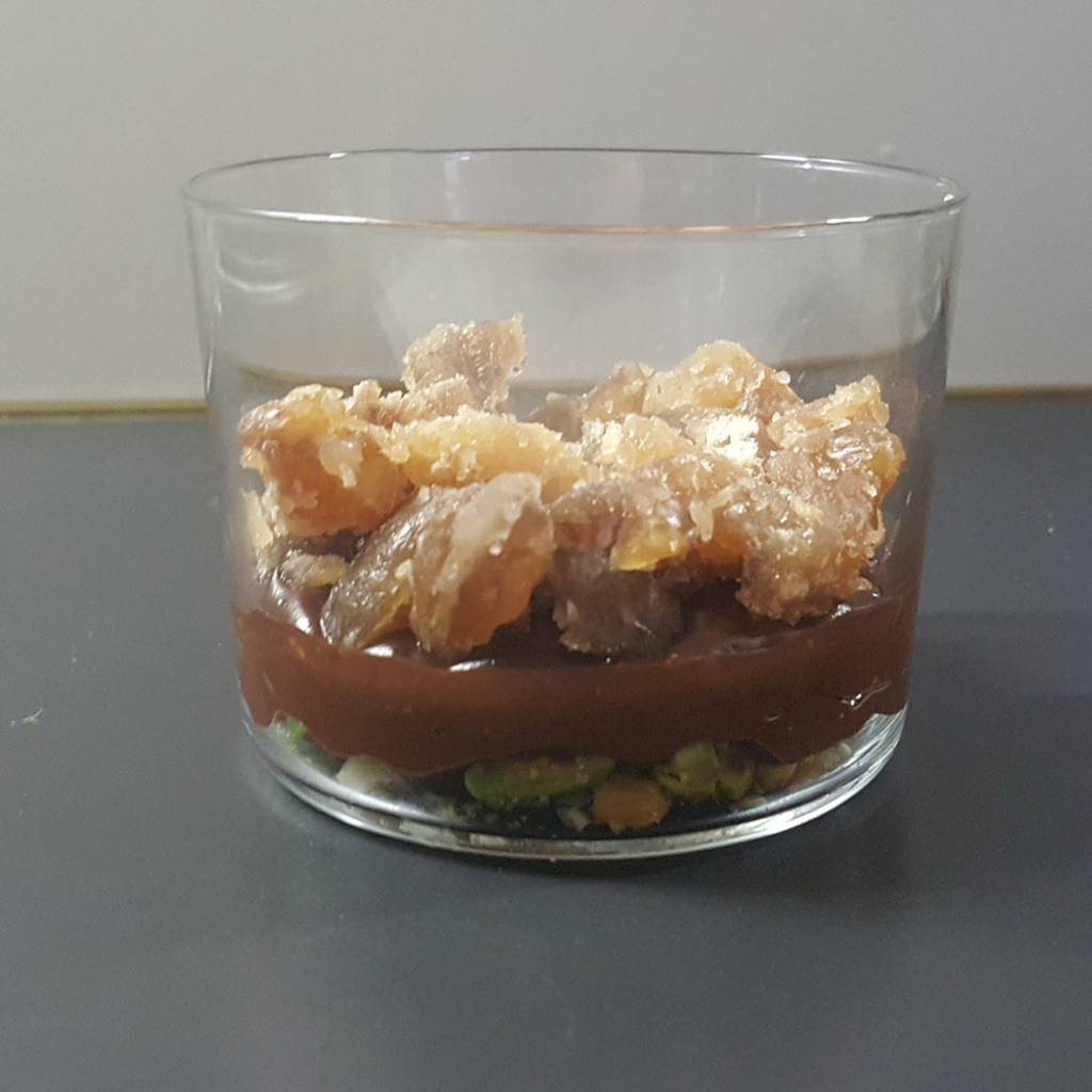 Terzo strato: marron glacé