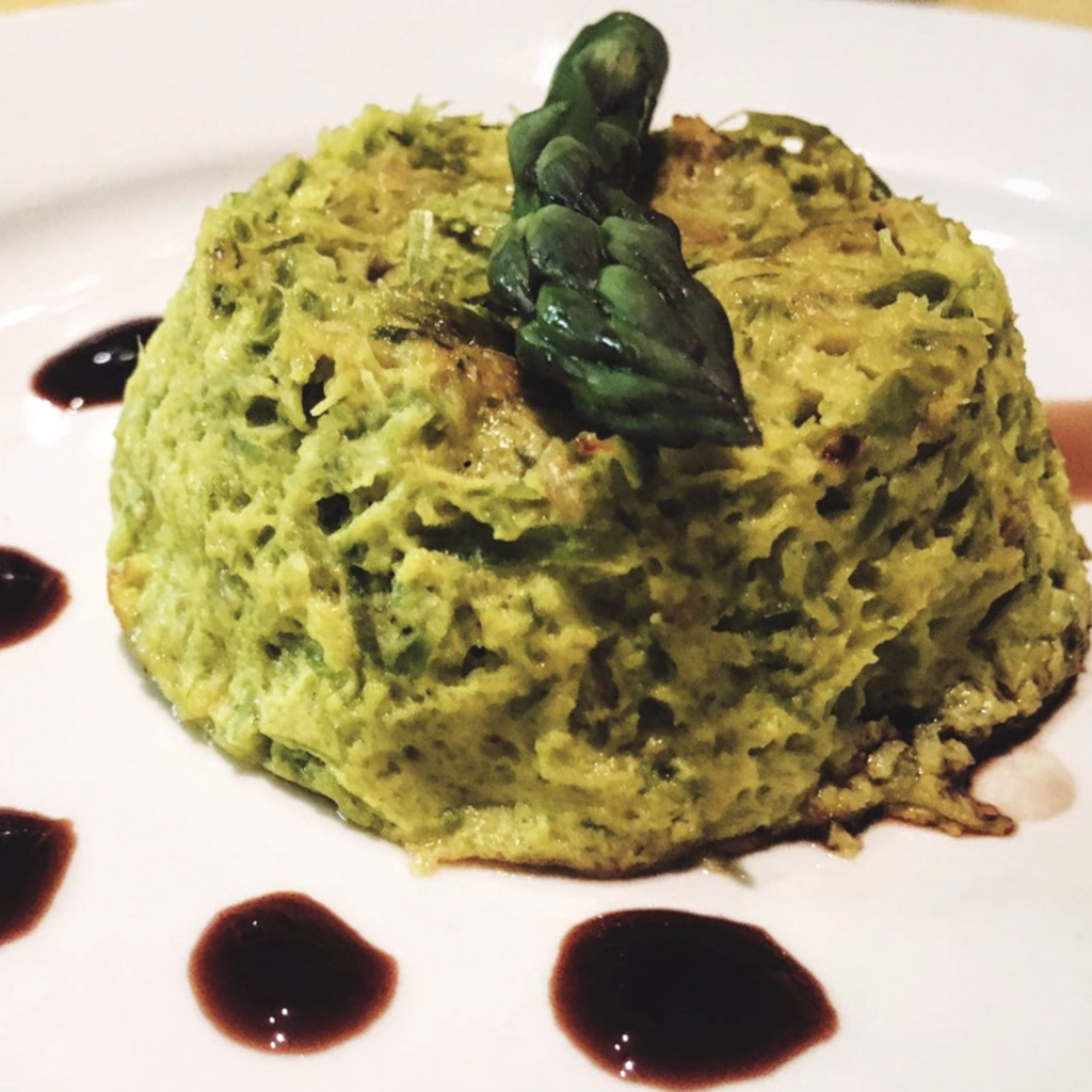 Budino di asparagi
