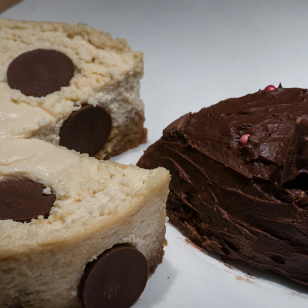 ake design di carnevale: cheesecake con topo di cioccolata