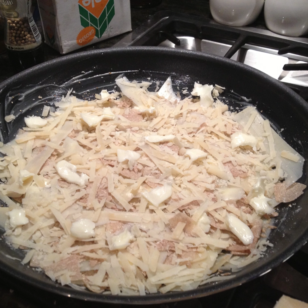 Aggiungere qualche petalo di burro