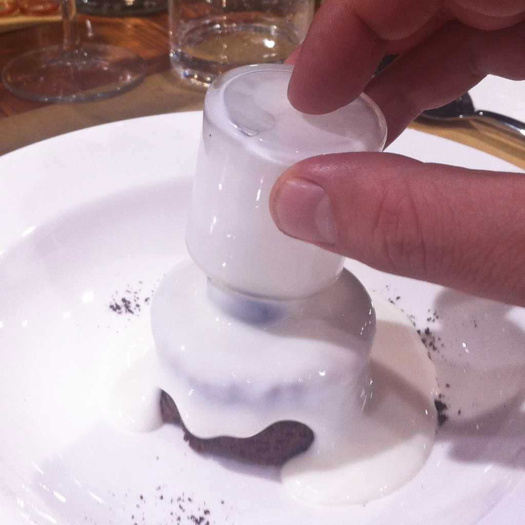 ...la salsa cola sulla tenerina...