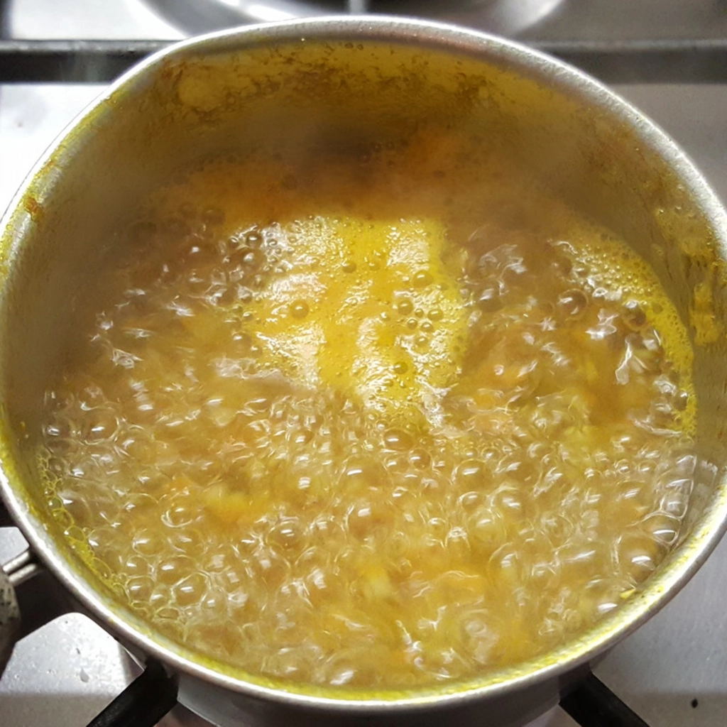 Bollire con lo zucchero