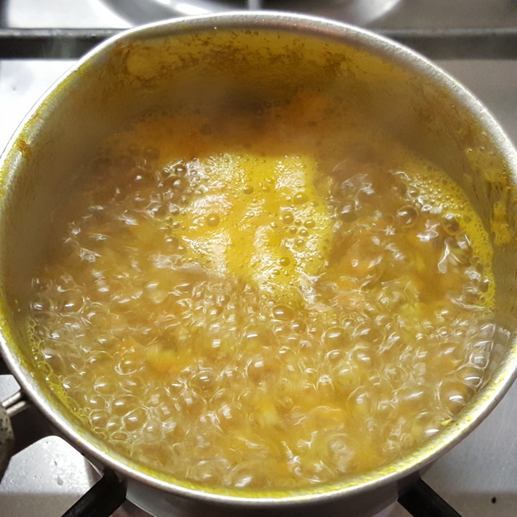 Bollire con lo zucchero