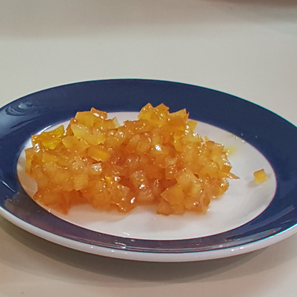Scorze candite e il loro succo di cottura (buonissimo) 