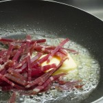Prepararsi a bruciare il culatello